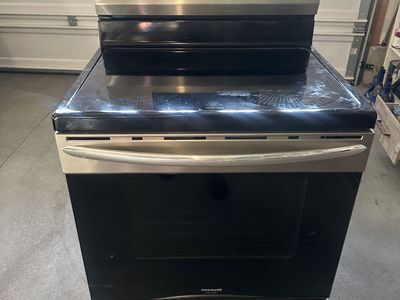 Frigidaire Stainless Steel Electric Range with Self-Cleaning Oven