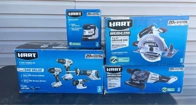 Set of Hart tools