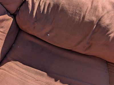 Cozy brown microfiber power recliner chair – works great, used