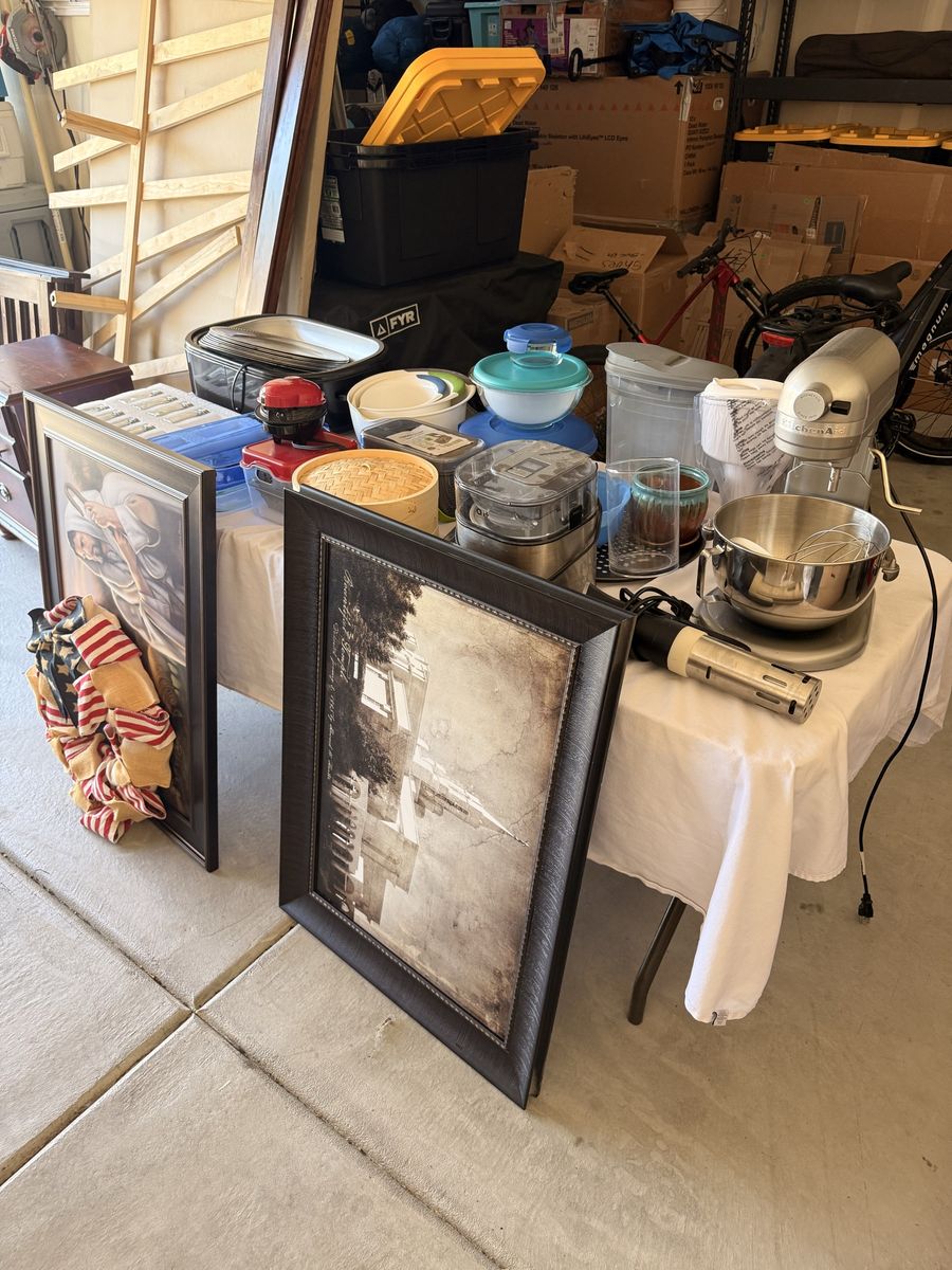 AF Family Garage Sale SAT 8am-1pm