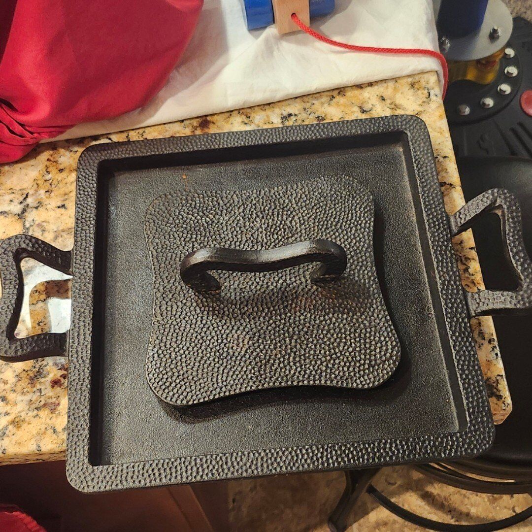 Paula Deen Cast Iron Skillet 11.5 inch With Press