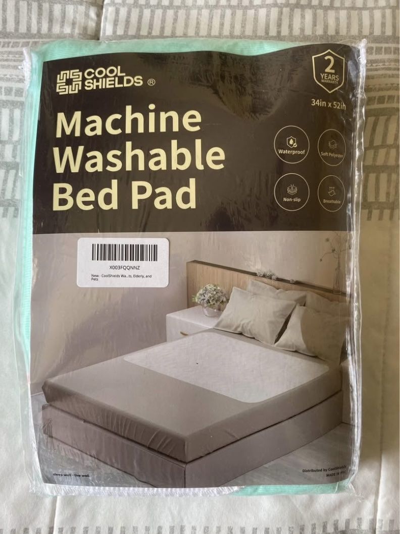 Cool Shields Machine Washable Bed Pad