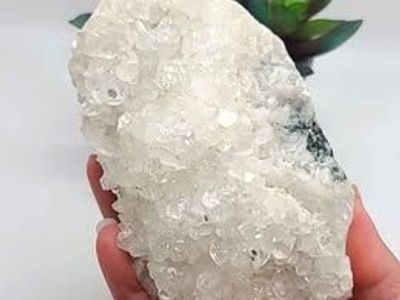 Sparkly White Apophyllite Crystal