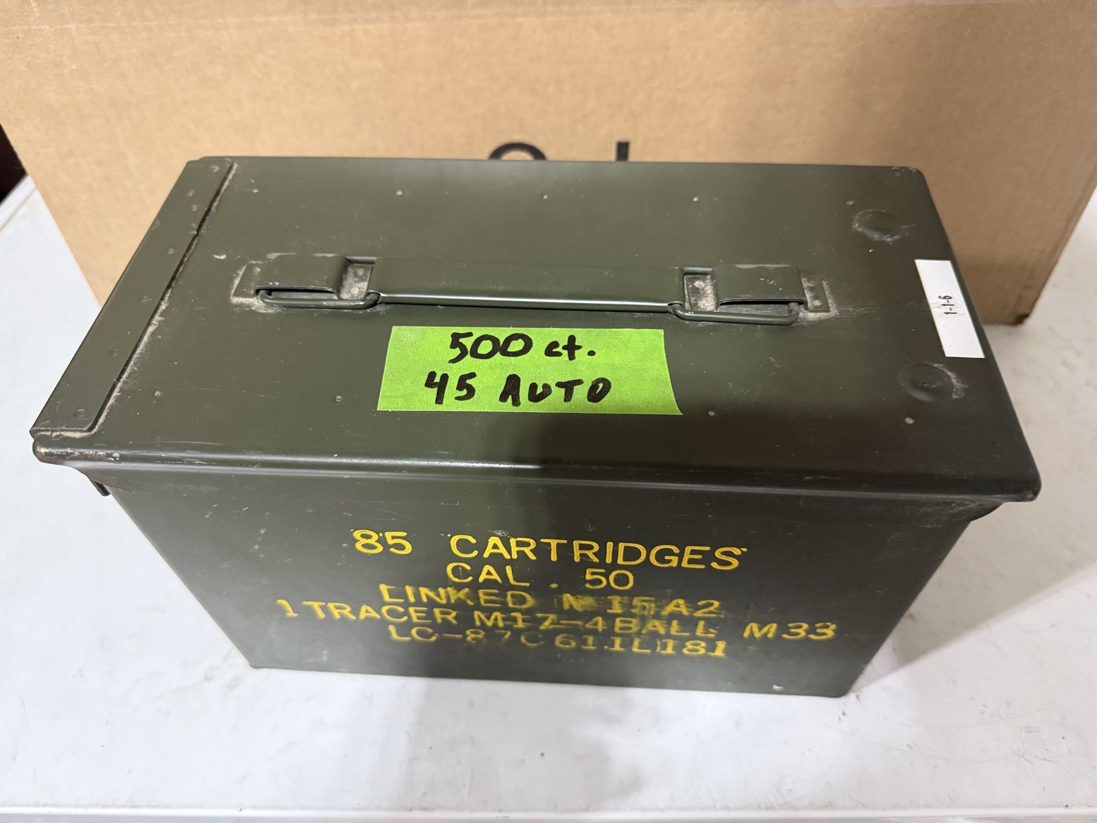 45 Auto ammo