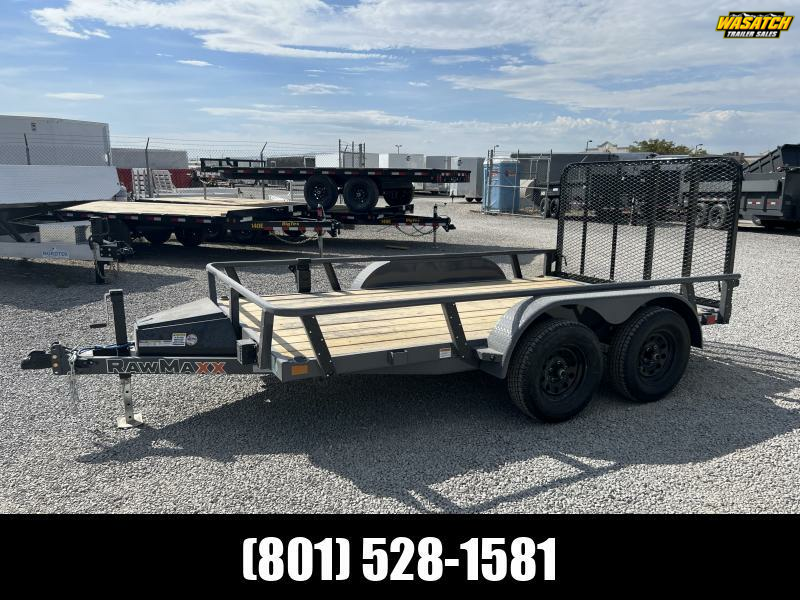 RawMaxx 7x12 UTX Premium Channel Utility Trailer