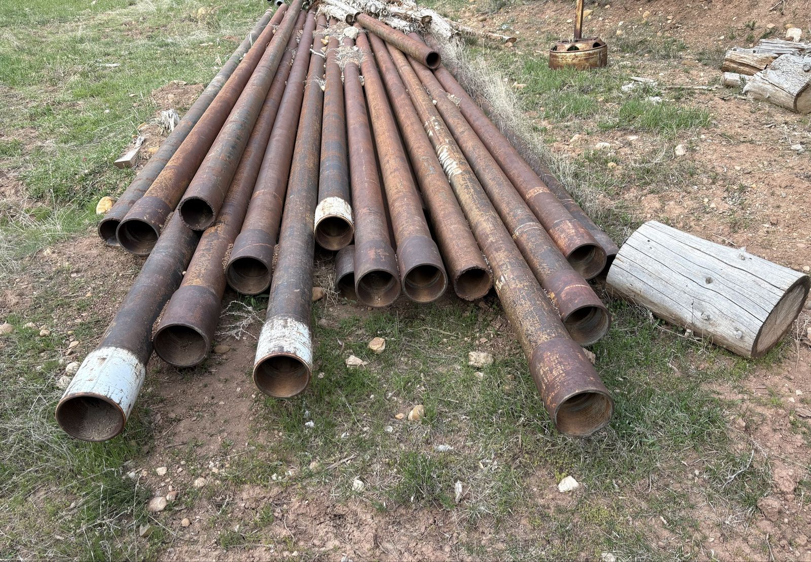 5.5 Inch Heavy Duty - Used oil field casing $9.00 ft