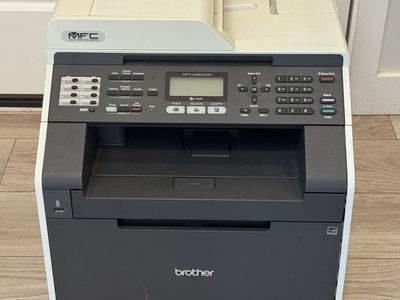 Brother MFC-9460CDN Color Laser All-in-One Printer, Copier, Scanner, Fax Machine