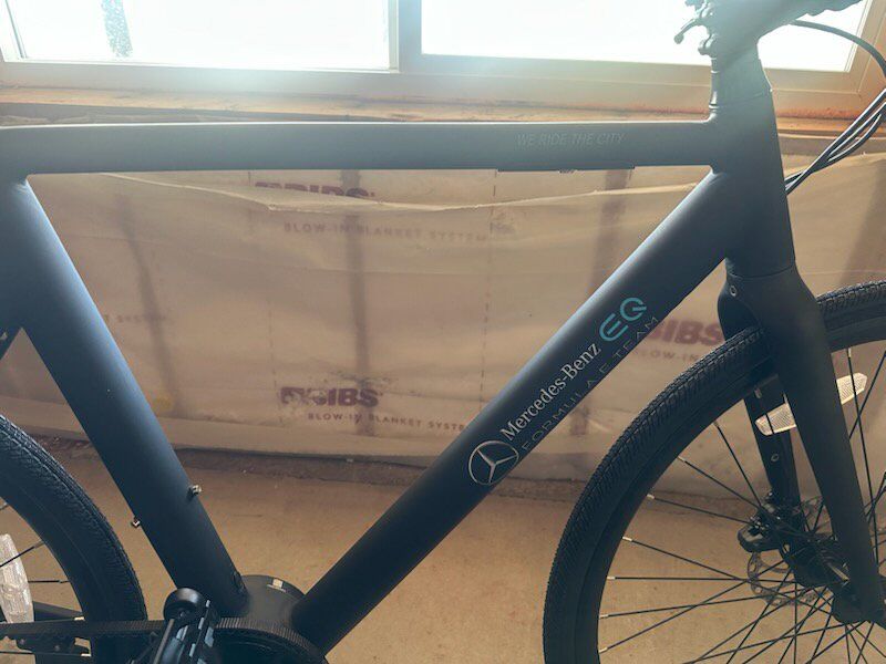 N+ Mercedes-Benz Formula e EQ Team e bikes