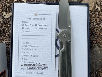 Chris Reeve Small Sebenza 21