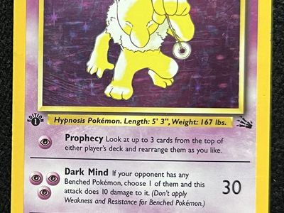 (NM) Hypno 8/62 Holo 1st Edition - Pokemon Fossil