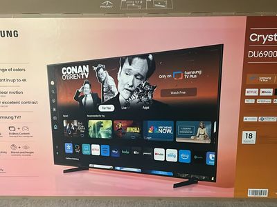 Samsung 60”Smart TV and Glass TV Stand Bundle