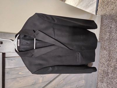black Express suit 44R & pants 43/32