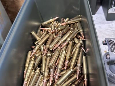 5.56 ammo $0.40/rd 55 grain FMJ (3000 rounds available)