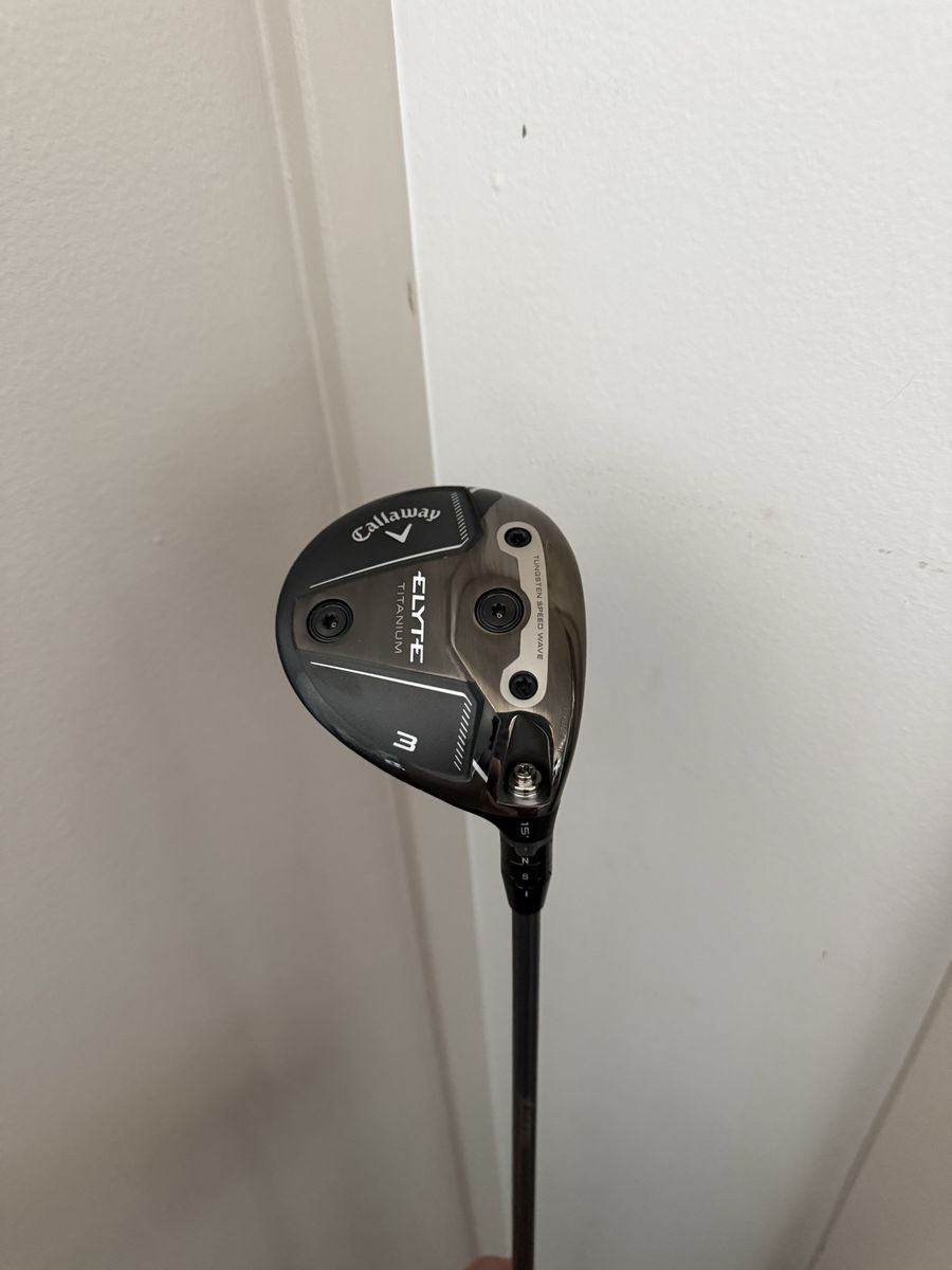 New Callaway Elyte Titanium 3 Wood 15 Degrees, Adjustable