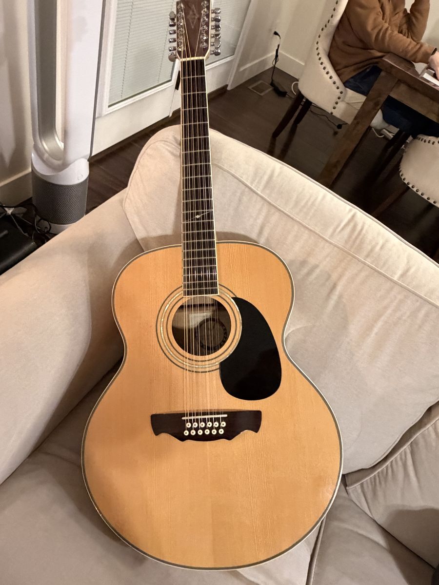 Alvarez Aj-69sc/12n Acustic Guitar  12 Strung