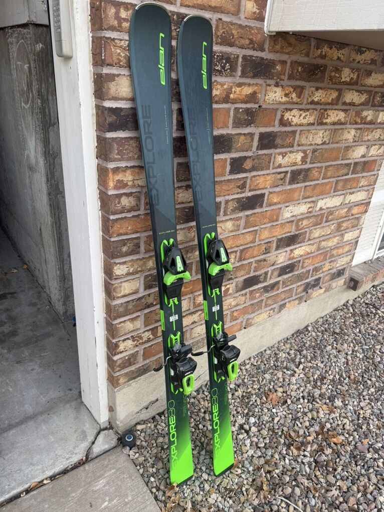 Elan Explore 80 Skis With Bindings