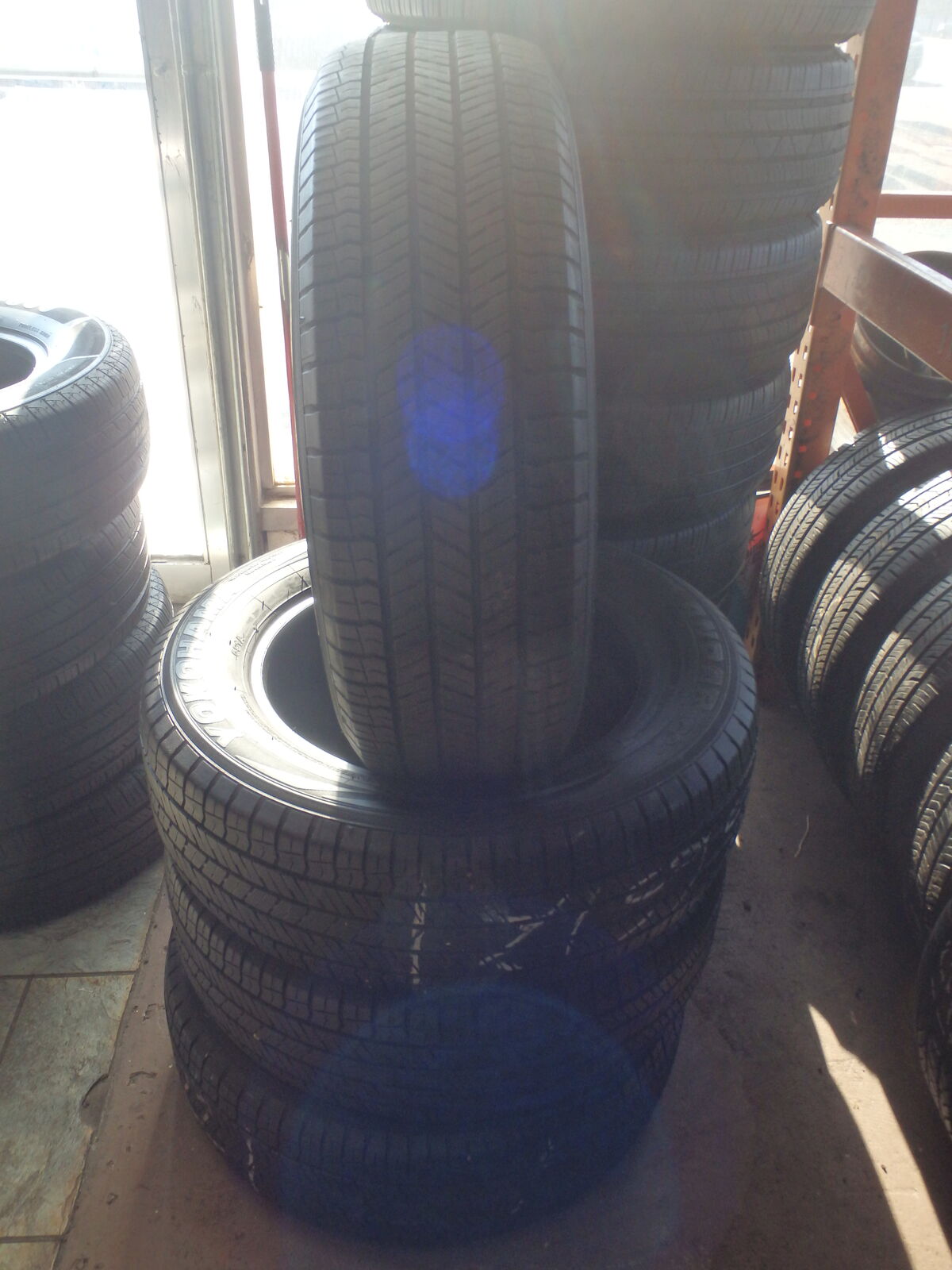 225/65R17 YOKOHAMA GEOLANDAR G91 SET OF USED TIRES