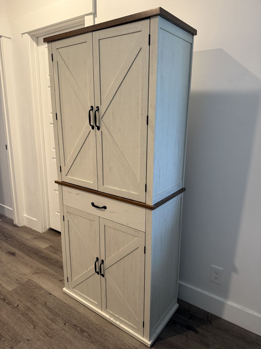 Brand New Farmhouse Pantry Cabinet
