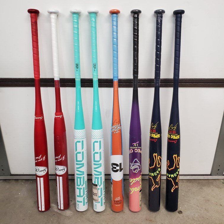 Combat MFG Slowpitch Softball Bats - Brand New
