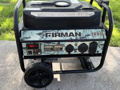 Firman 3650 / 4550 Starting Watts Portable Generator