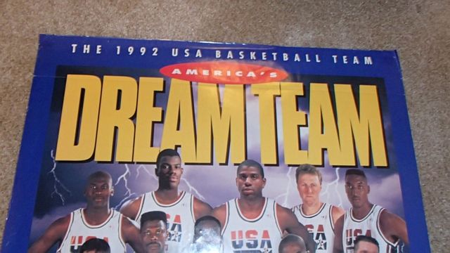 1992 Olympics basketball "Dream Team" poster for sale
