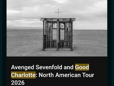 Avenged Sevenfold and Good Charlotte Tickets - North American Tour 2026. 1 ticket