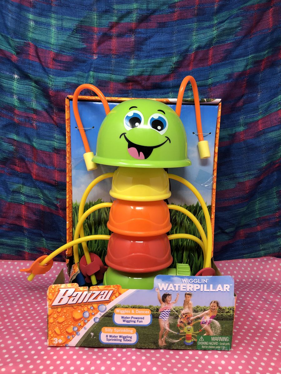 New Banzai Wigglin’ Waterpillar Outdoor Water Toy – In Box
