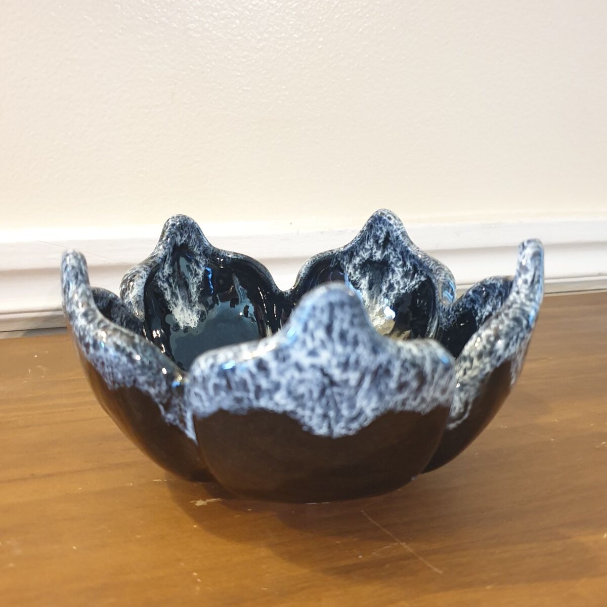 Vintage Van Briggle Pottery Lotus Flower Bowl