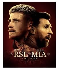 FRONT ROW | RSL vs Inter Miami-Luna & Lionel Messi