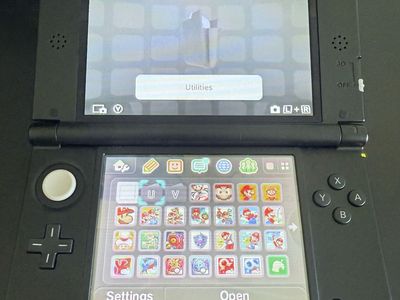 Modded 3DS XL red and black
