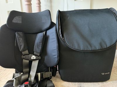 WAYB Pico Portable Car Seat Lightweight Travel Child Safety Seat with Carrier Bag
