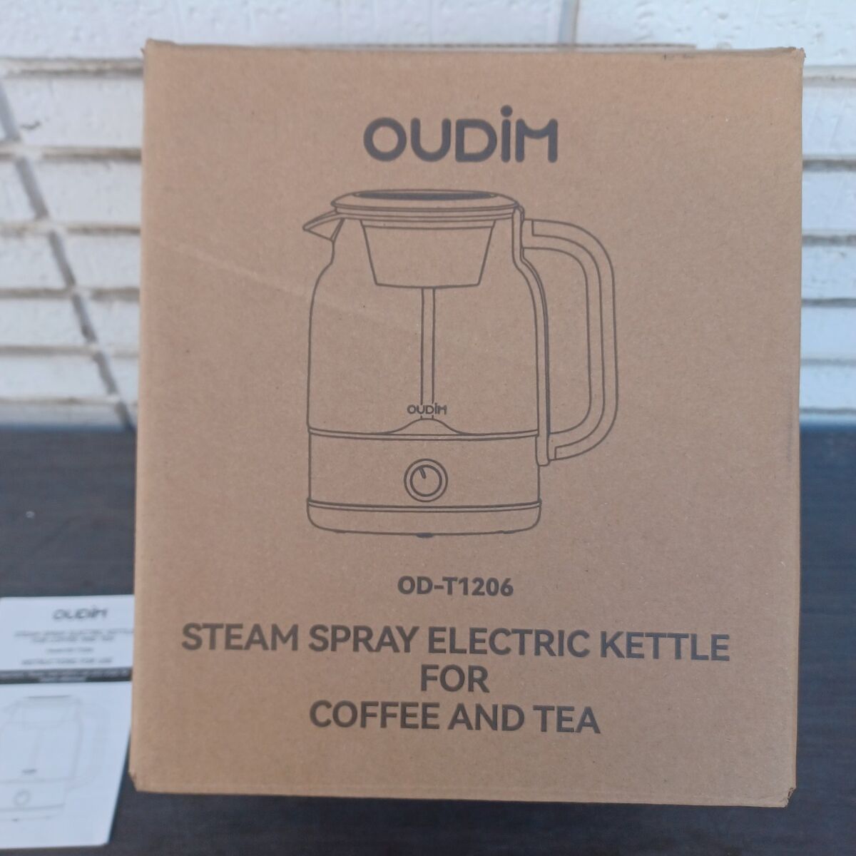 steam spray electric kettle