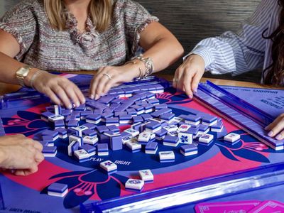 Everything Mahjong!! Game mats, tiles, racks/pushers, cards, dice, bags and more!