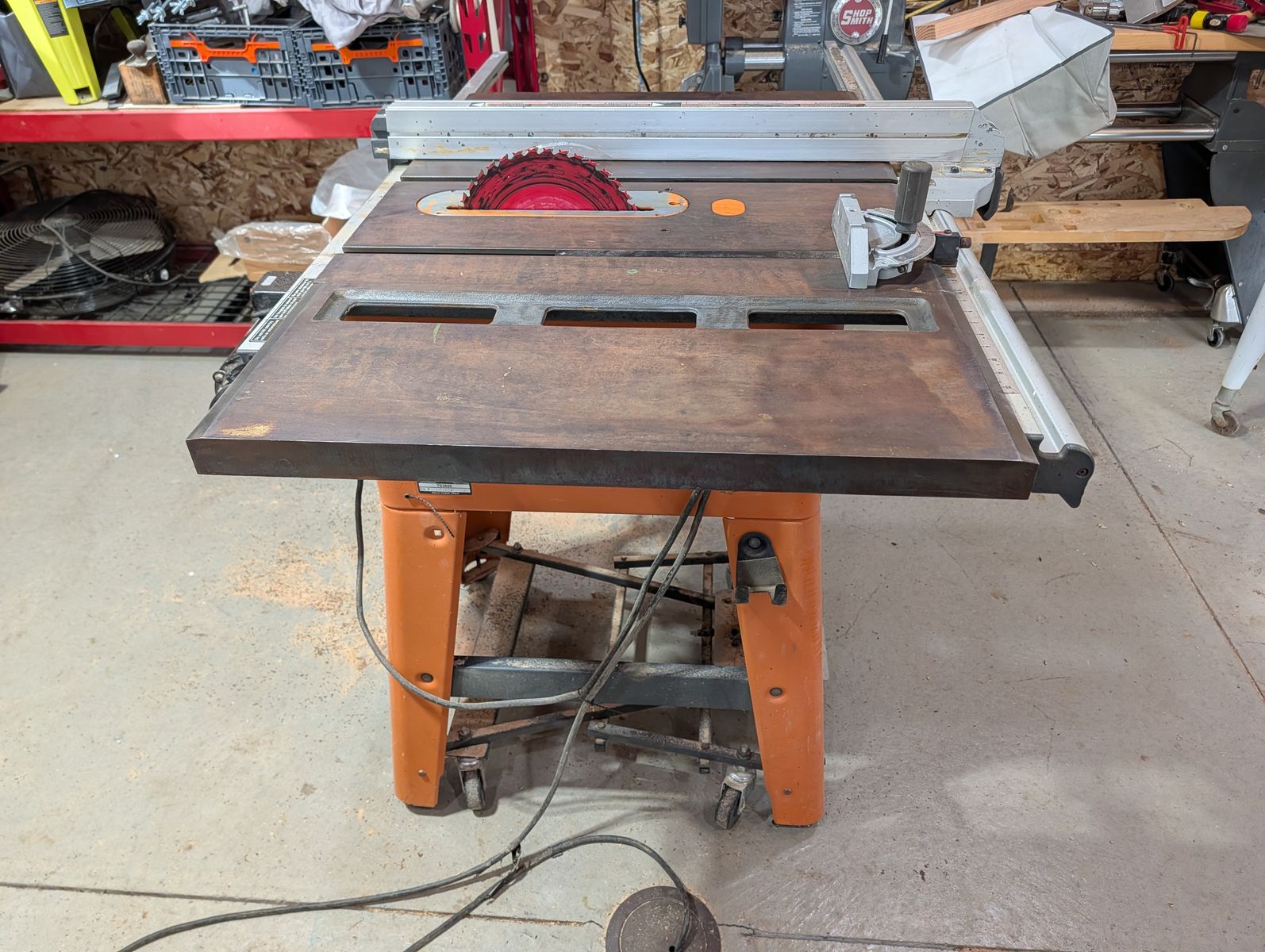 Ridgid Table Saw TS3650