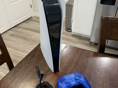 PS5 with rare controller