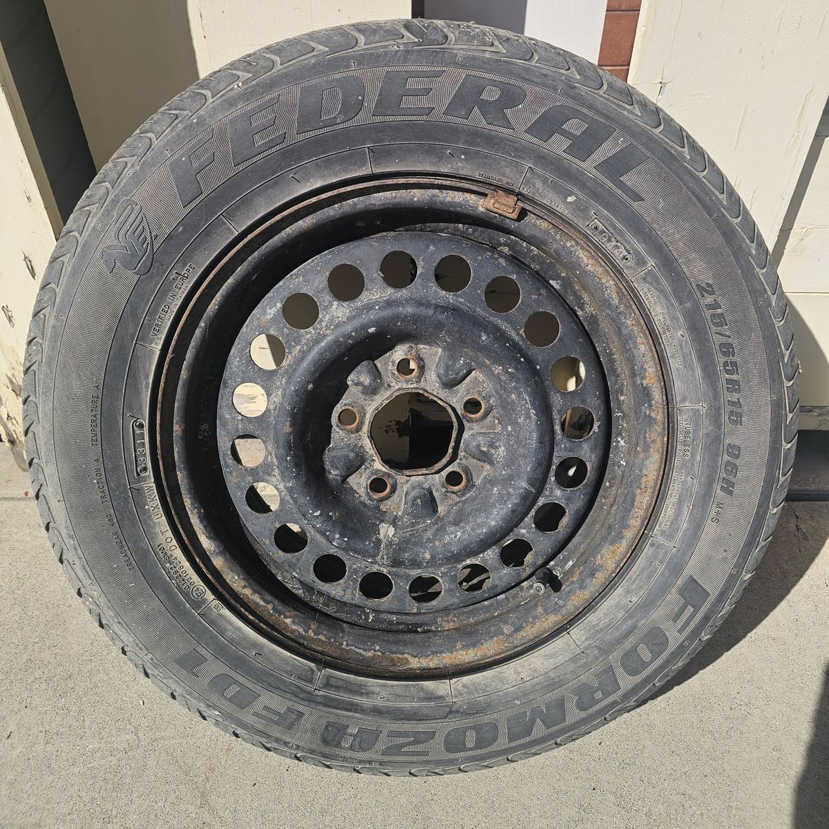 Set of 4 Federal Formosa tires