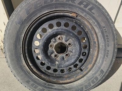 Set of 4 Federal Formosa tires