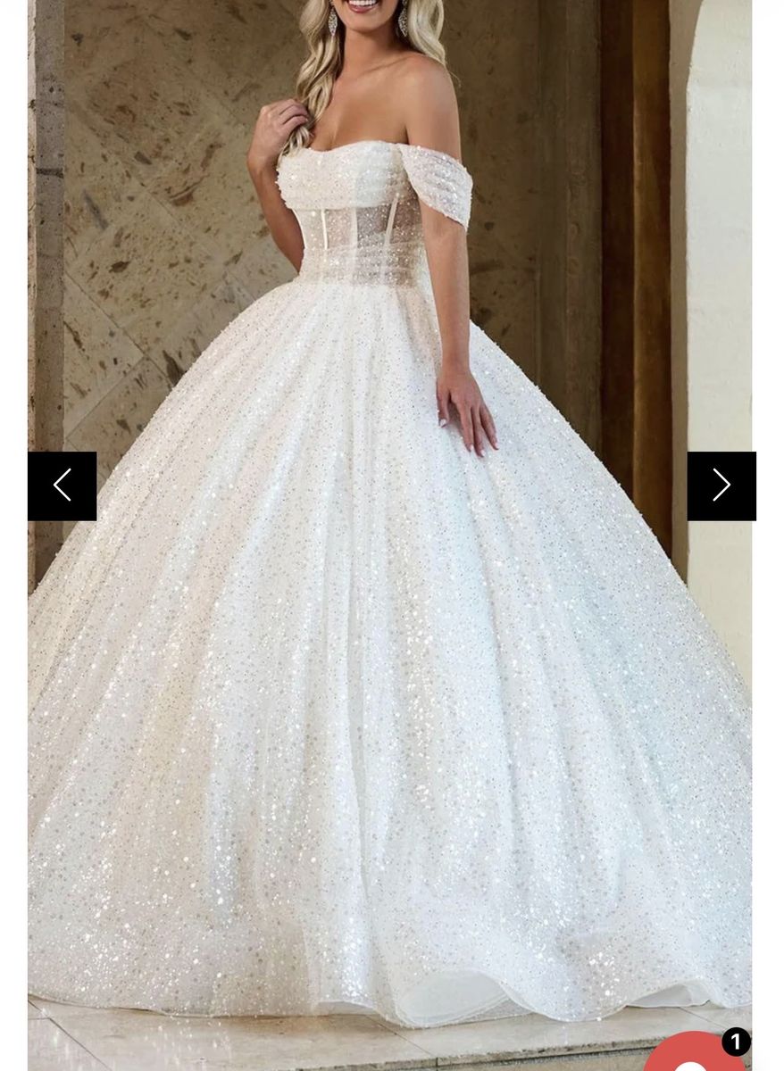 New Wedding Gown Rachel Allen Size 8