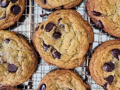Fresh Baked Chocolate Chip Cookies - Homemade & Delicious