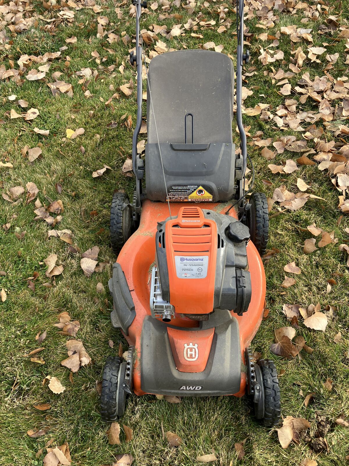 Husqvarna AWD mower