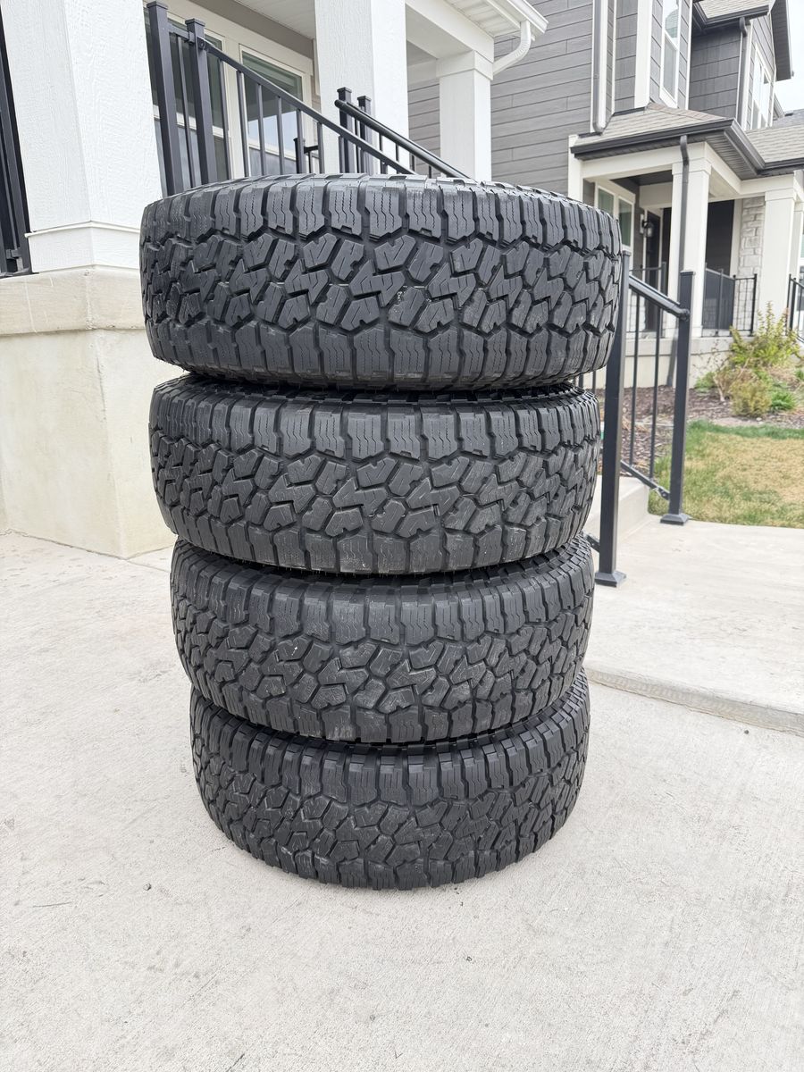 285/75R16 Falken Wildpeak AT3W Load E Like New