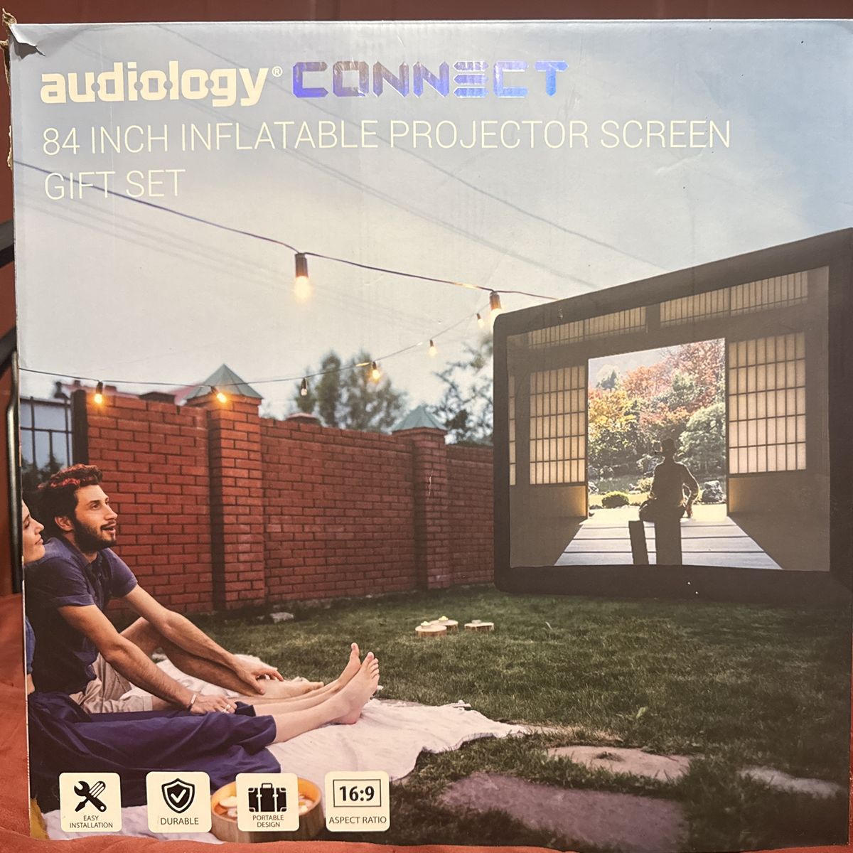 84 Inch Blow Up Projection Screen