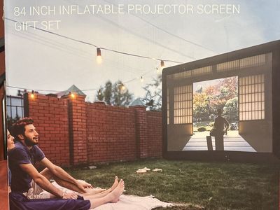 84 Inch Blow Up Projection Screen
