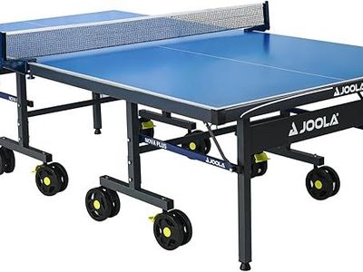 JOOLA NOVA Outdoor Ping Pong Table with Waterproof Table Tennis Net Set- Indoor & Outdoor Compatible