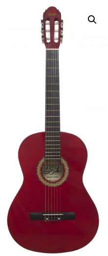 DeSalvo Classic Guitar Red full size