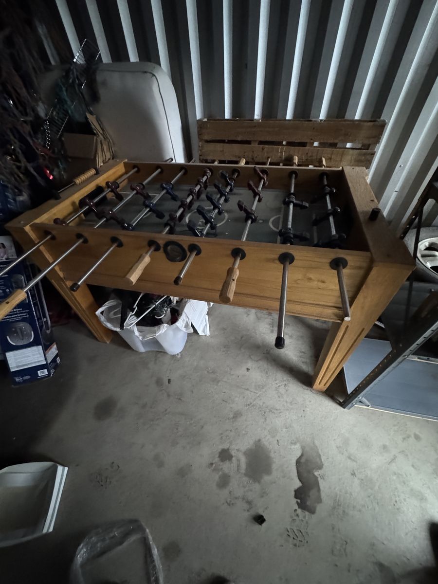 Foosball Table Pick It up Today priced To Sell