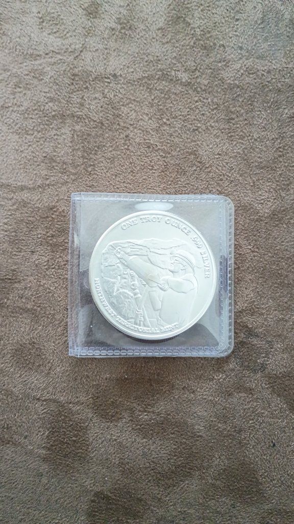 One Troy Ounce .999 Silver Round - Northwest Territorial Mint - Uncirculated