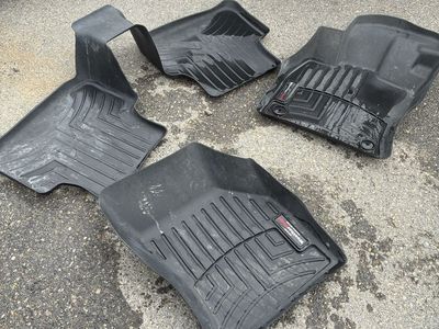 WeatherTech All-Weather FloorLiners Set - Black 2024 Jetta