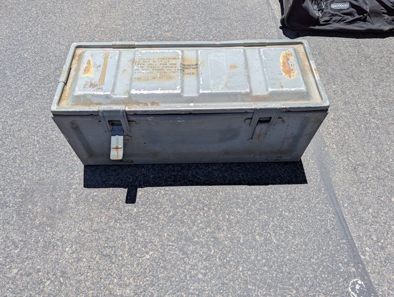 large Metal Ammo Cans