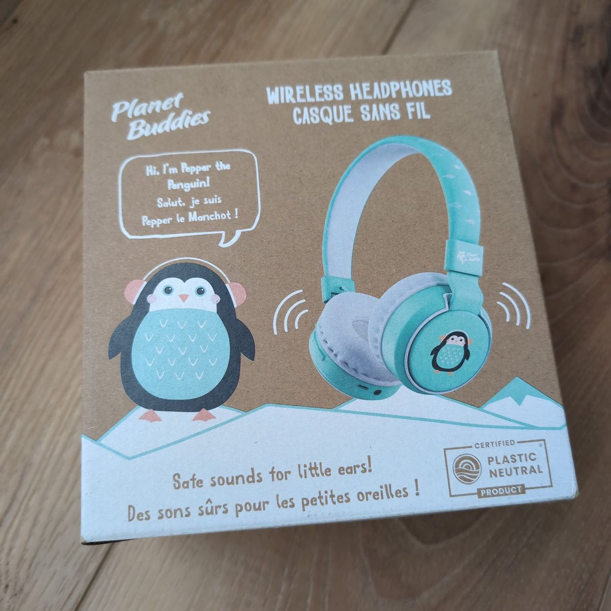 Planet Buddies Kids Wireless Bluetooth Headphones